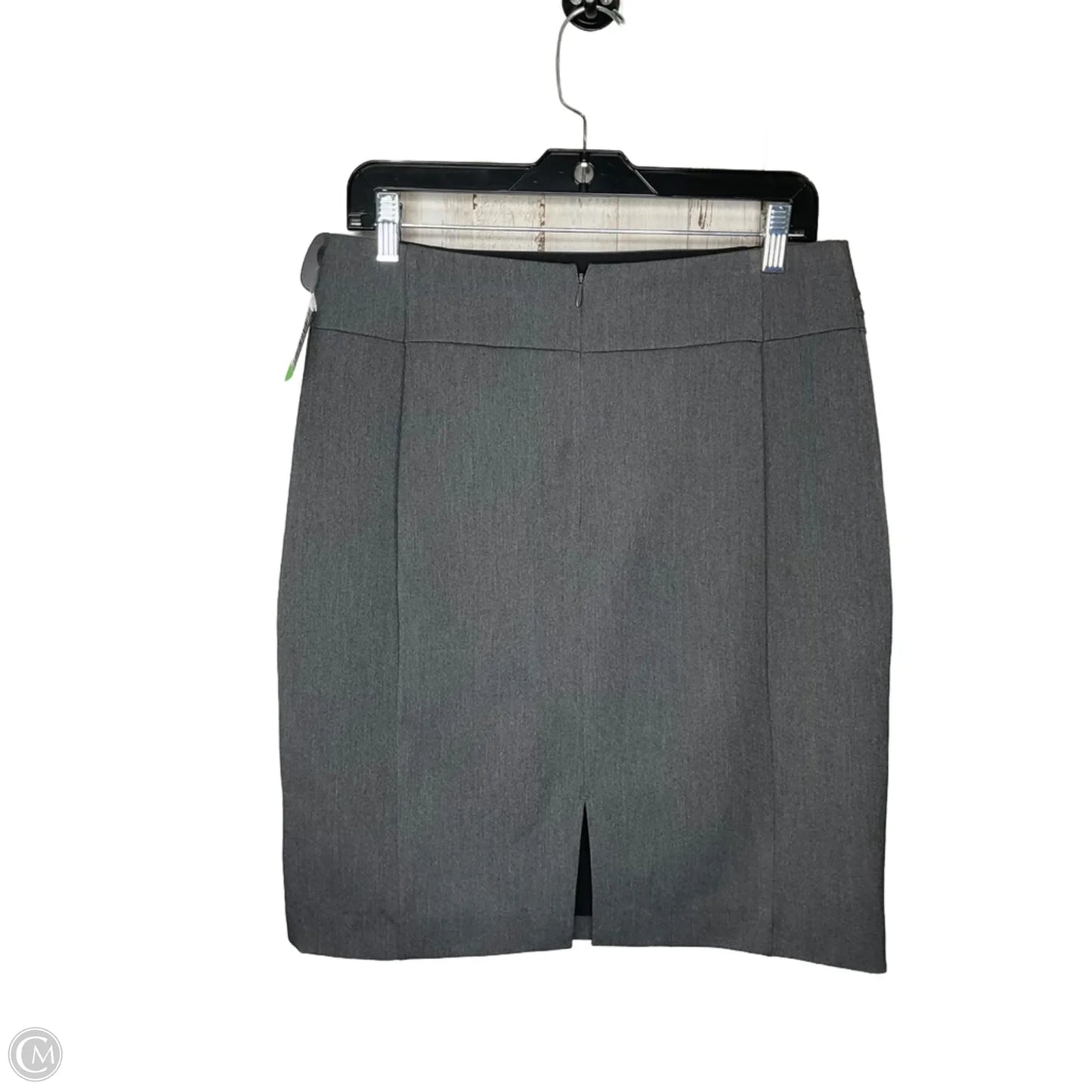 Skirt Midi By Express In Grey, Size: 10