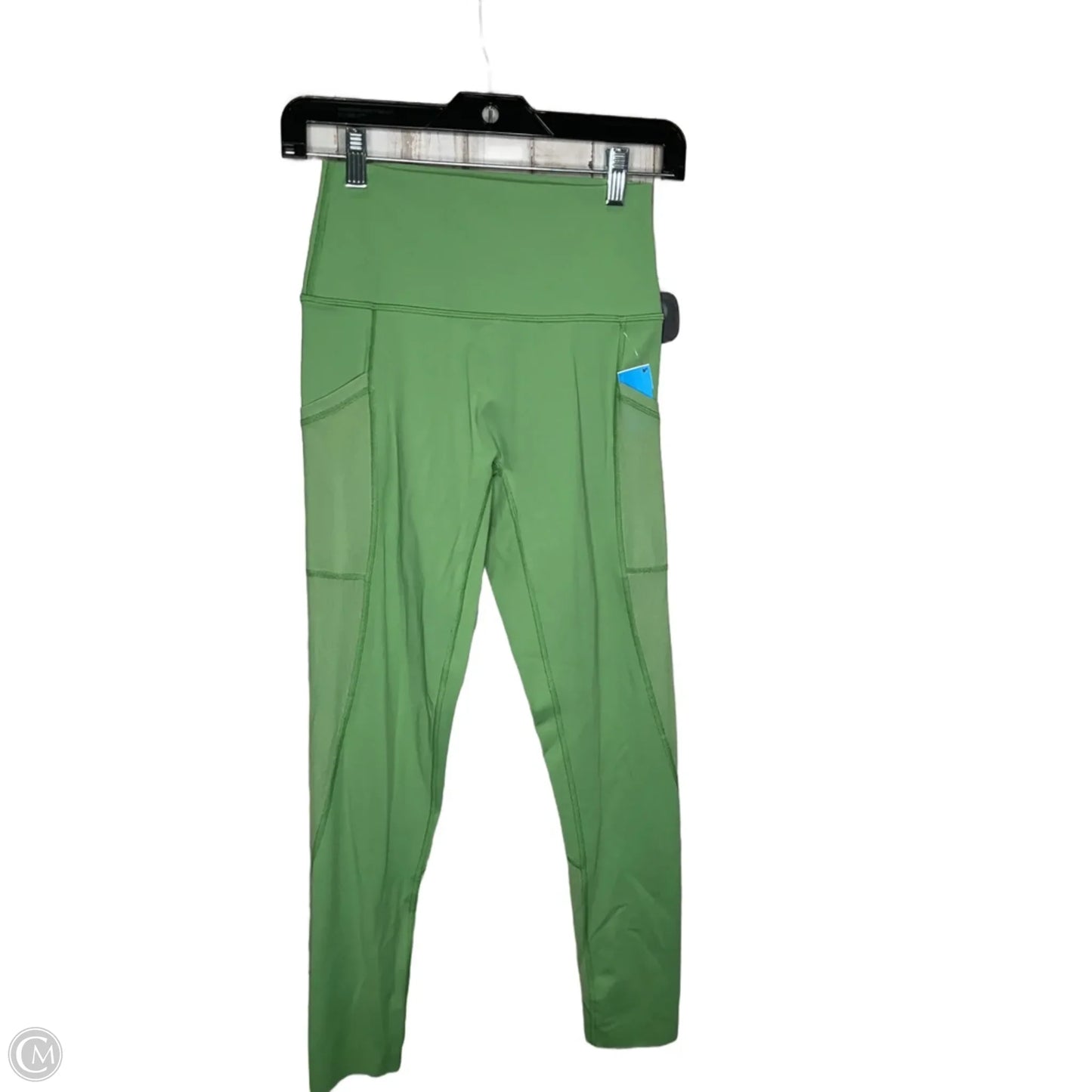 Athletic Leggings By Offline In Green, Size: M