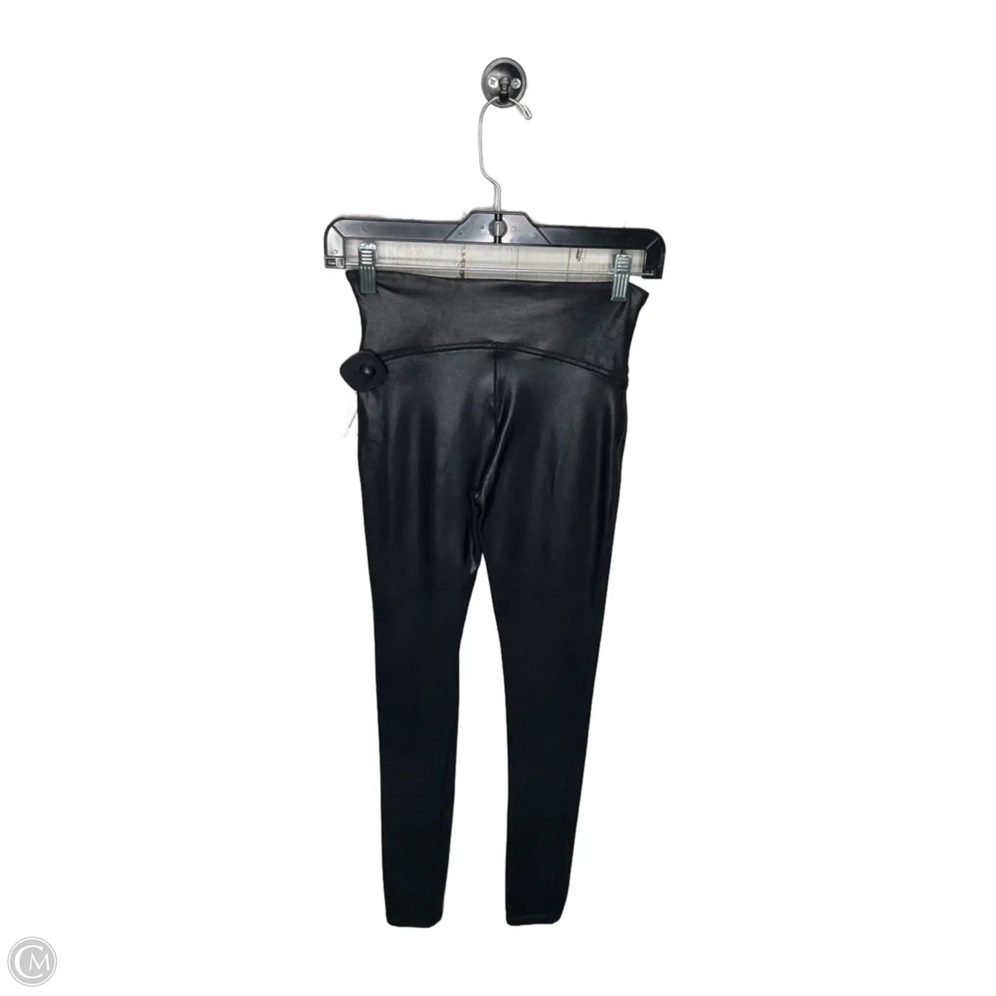 Athletic Leggings By Spanx In Black, Size: Sp