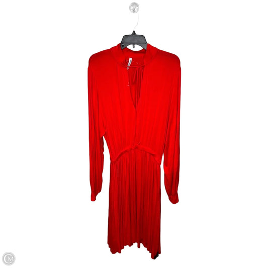 Dress Casual Midi By Rachel Pally In Orange, Size: 1x