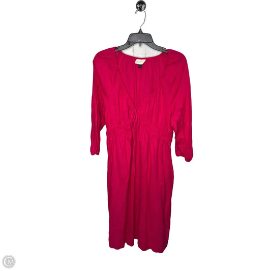 Dress Casual Short By Universal Thread In Pink, Size: L