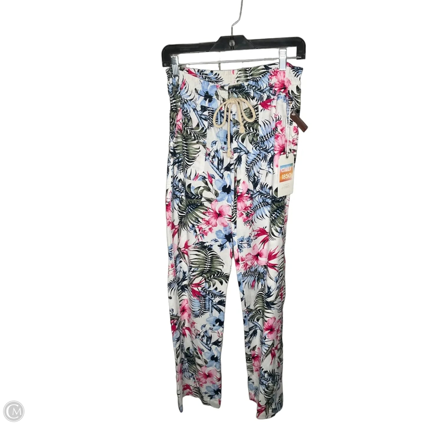 Pants Lounge By Clothes Mentor In Floral Print, Size: S