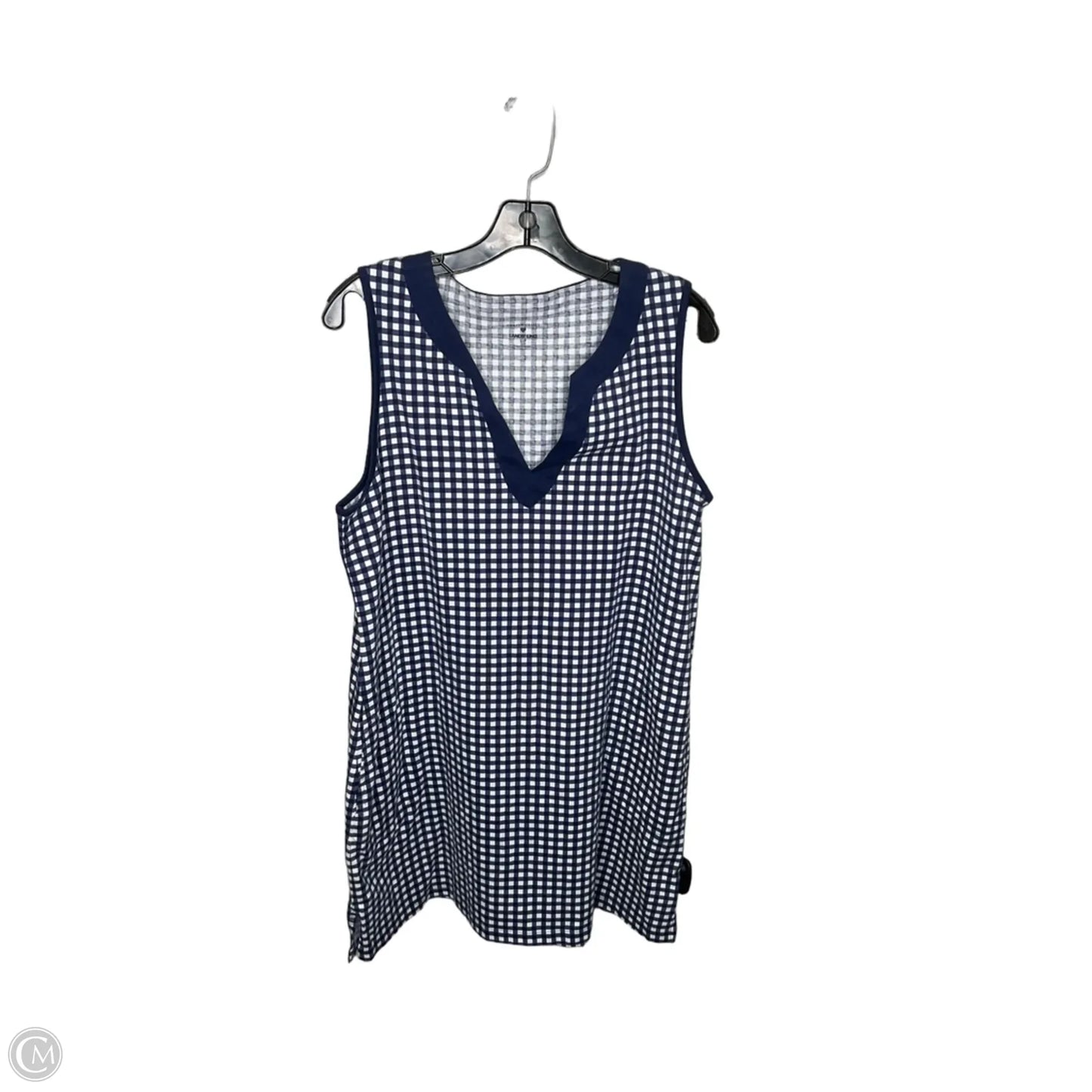 Dress Casual Short By Lands End In Blue, Size: L