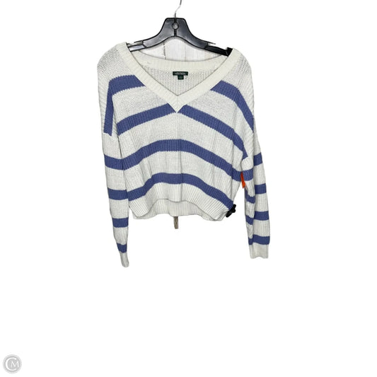 Sweater By Wild Fable In Striped Pattern, Size: L