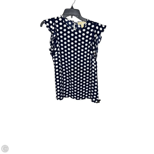 Top Sleeveless By Michael By Michael Kors In Navy, Size: S