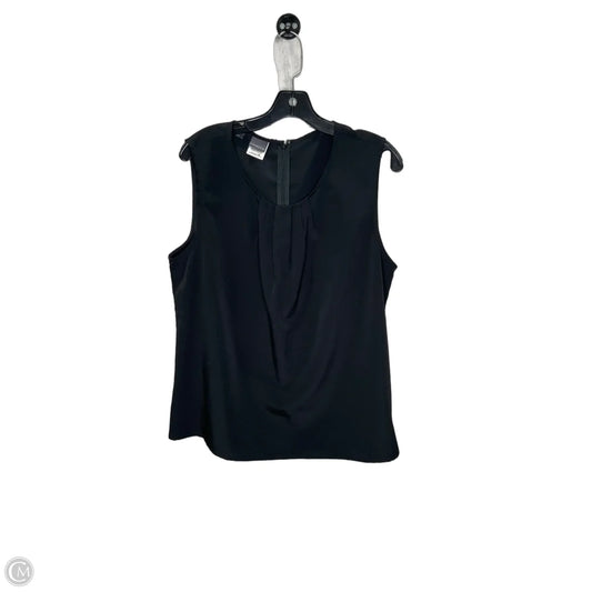 Top Sleeveless By Covington In Black, Size: Xl