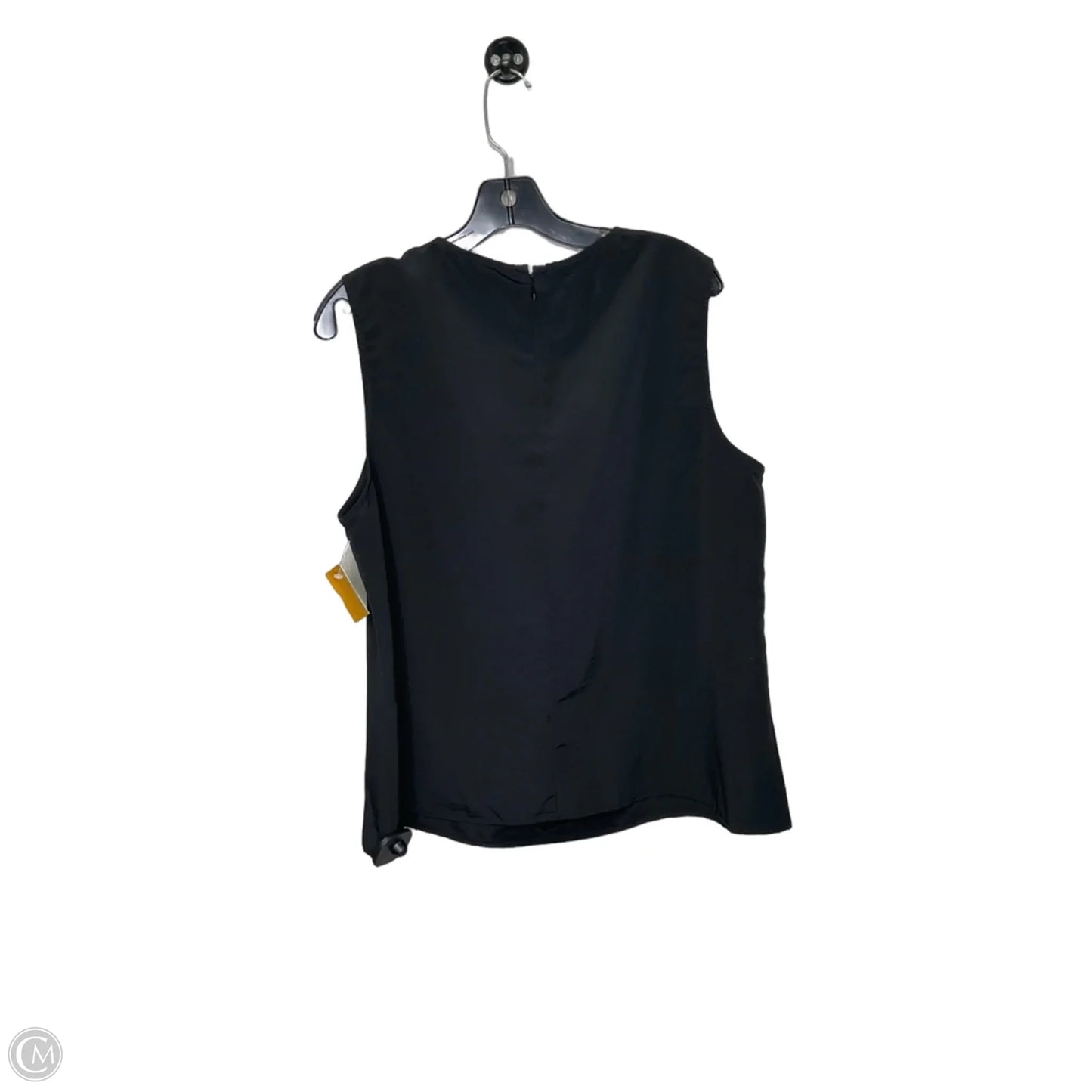 Top Sleeveless By Covington In Black, Size: Xl