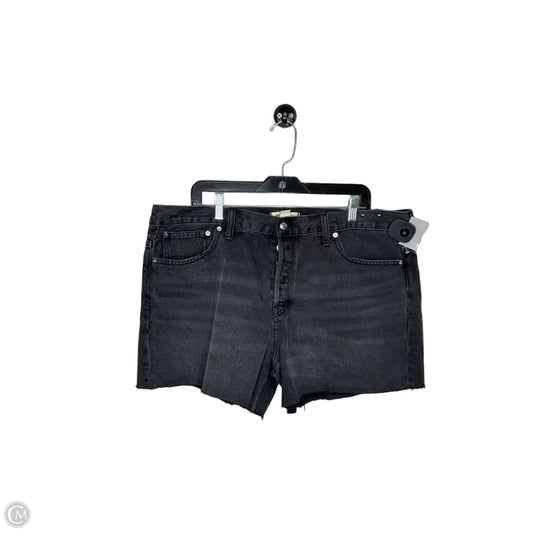 Shorts By Madewell In Black Denim, Size: 2x