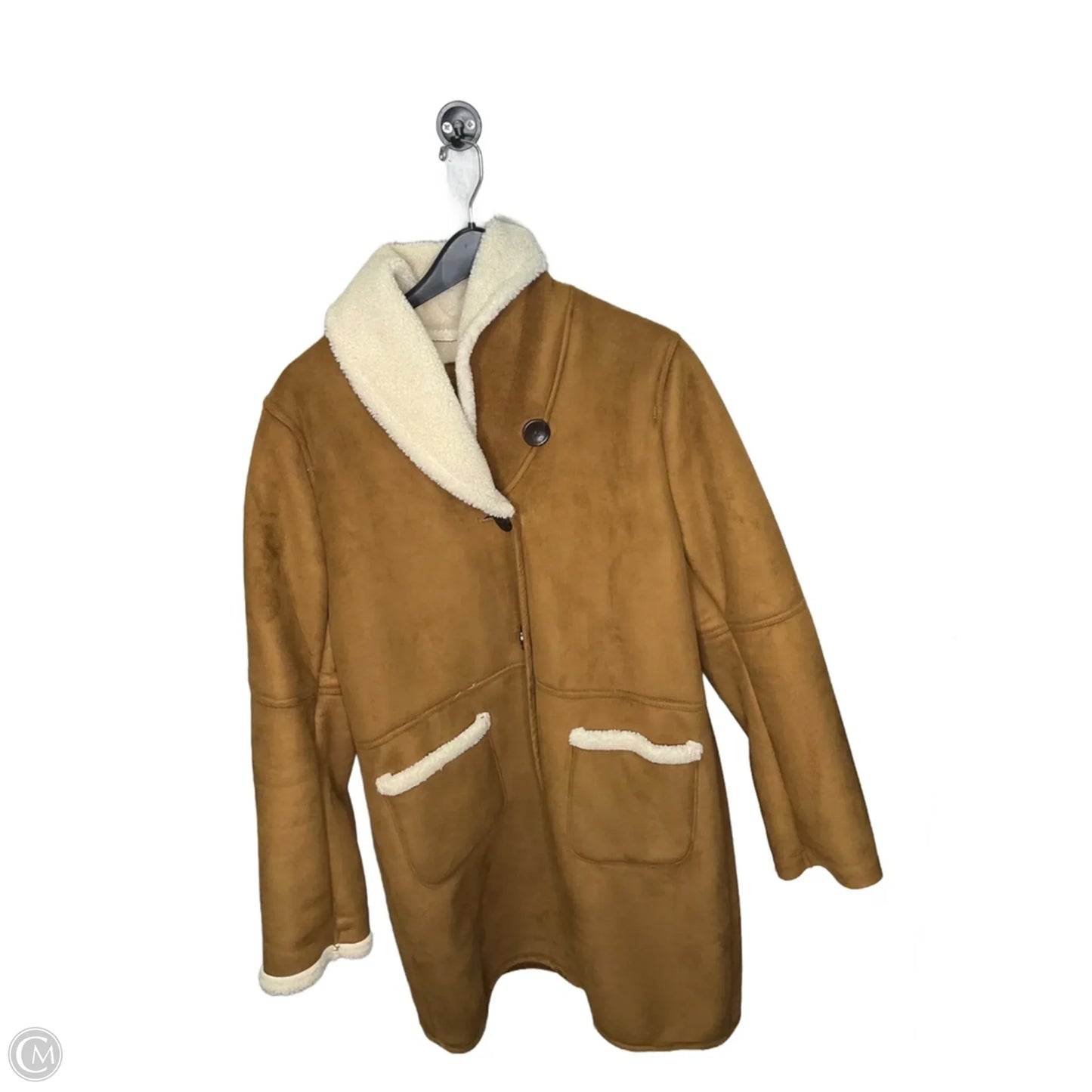 Coat Other By Clothes Mentor In Brown, Size: M