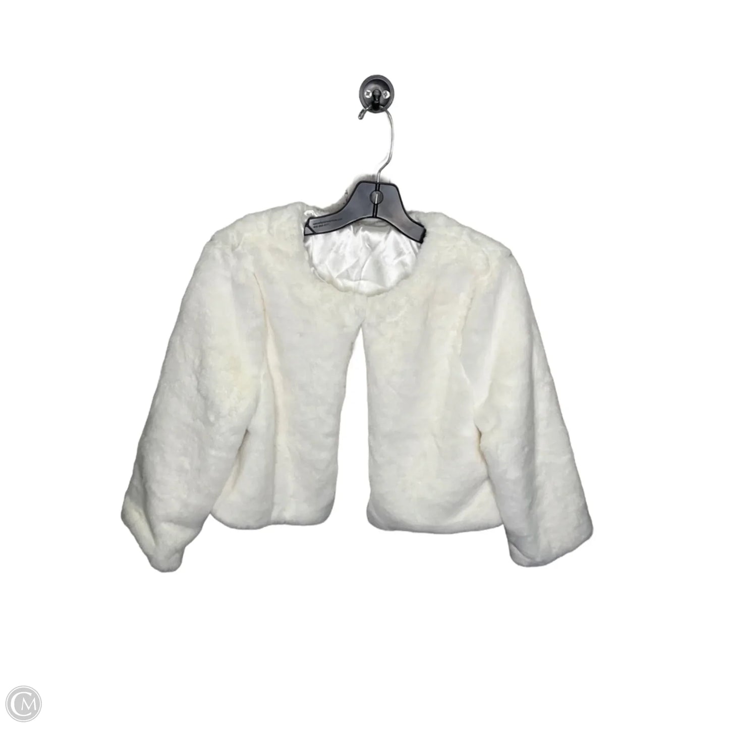 Blazer By Clothes Mentor In White, Size: S