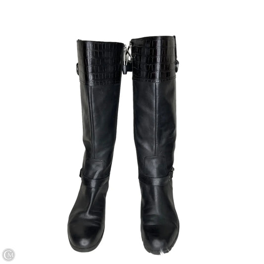 Boots Knee Flats By Bandolino In Black, Size: 9.5