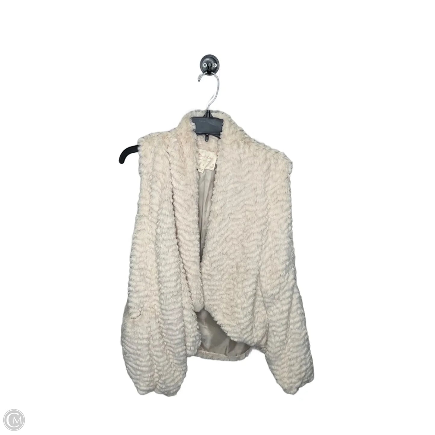 Vest Faux Fur & Sherpa By Altard State In Tan, Size: S