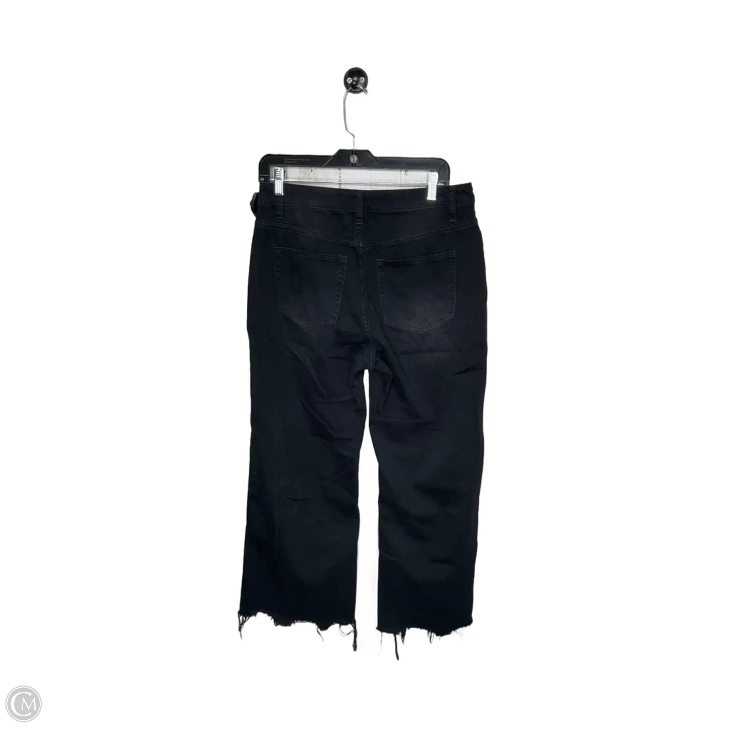 Jeans Wide Leg By Vervet In Black, Size: 8
