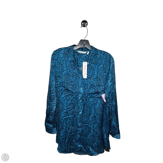 Top Long Sleeve By Soft Surroundings In Blue, Size: Xs