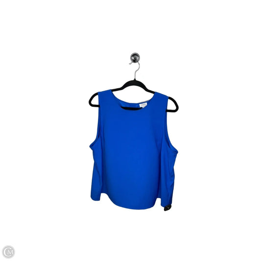 Top Sleeveless By J. Crew In Blue, Size: Xl