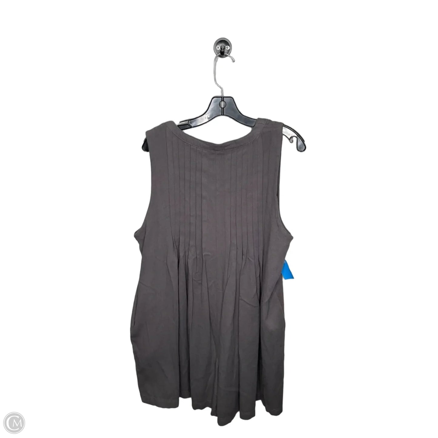Romper By Clothes Mentor In Grey, Size: L