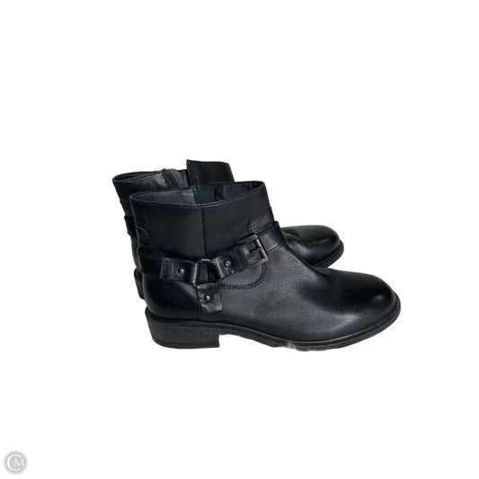 Boots Ankle Flats By Geox Shoes In Black, Size: 8