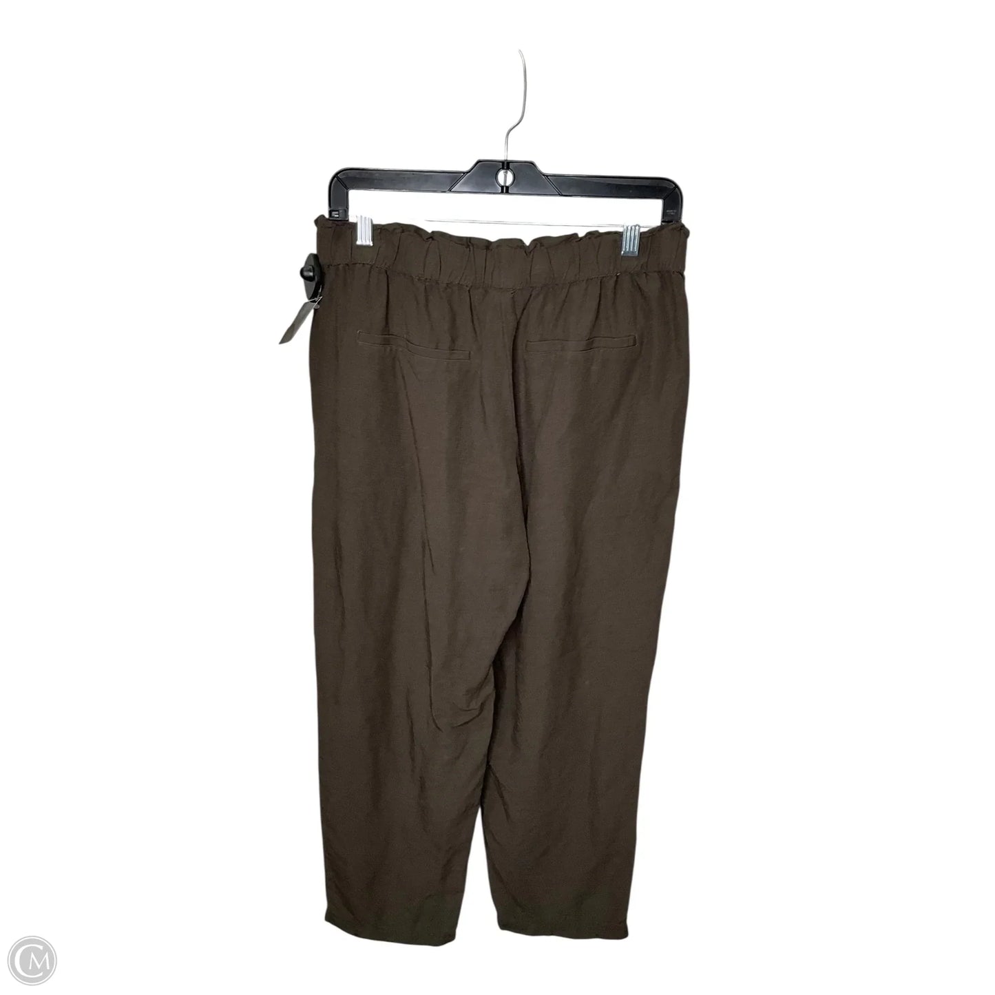 Pants Linen By H&m In Brown, Size: 10