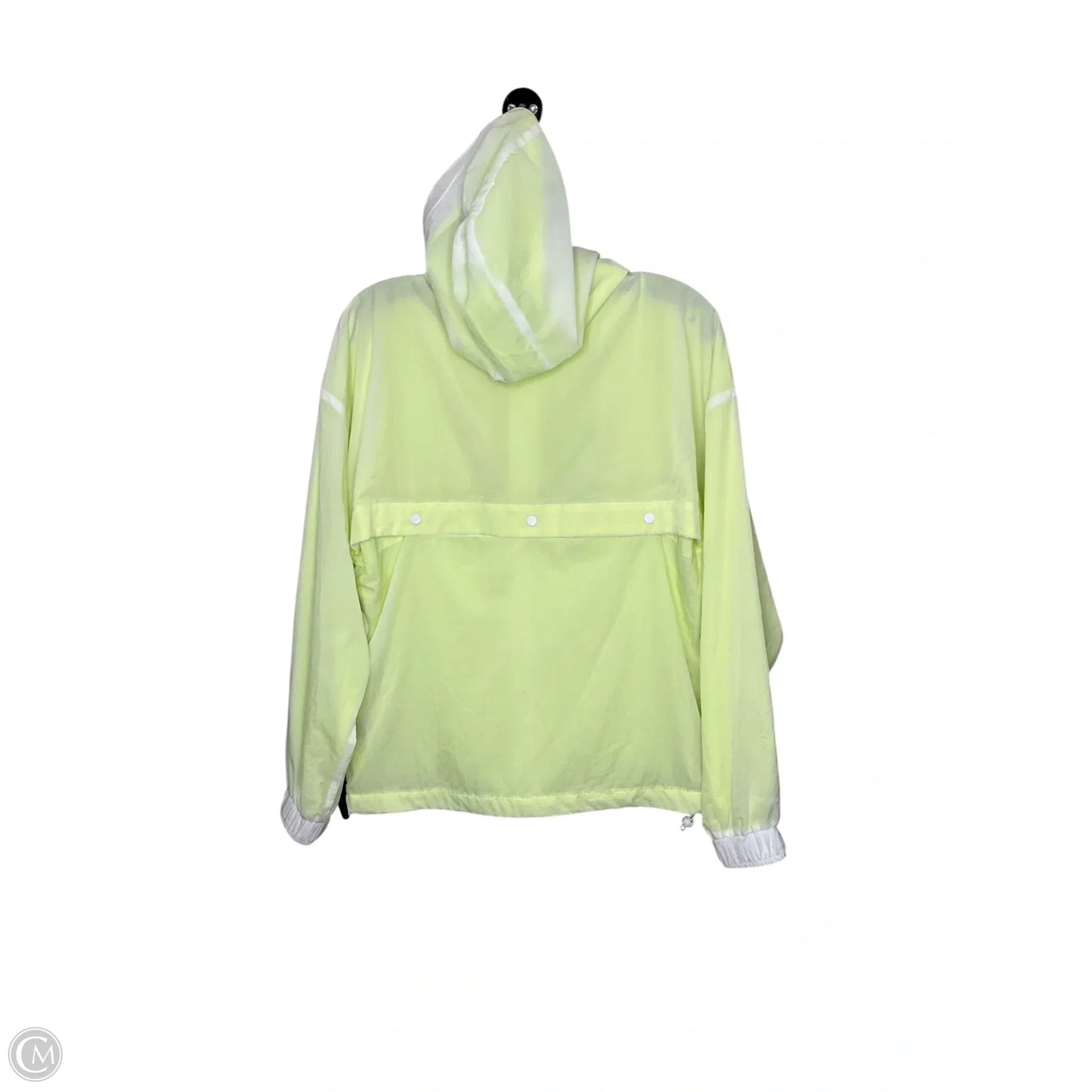 Athletic Jacket By Peach In White & Yellow, Size: Xs