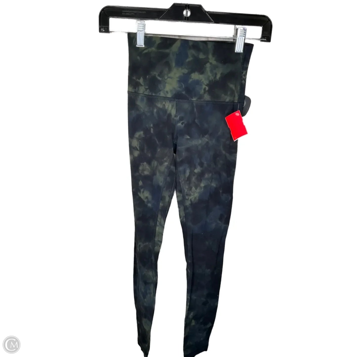 Athletic Leggings By Lululemon In Tie Dye Print, Size: 2