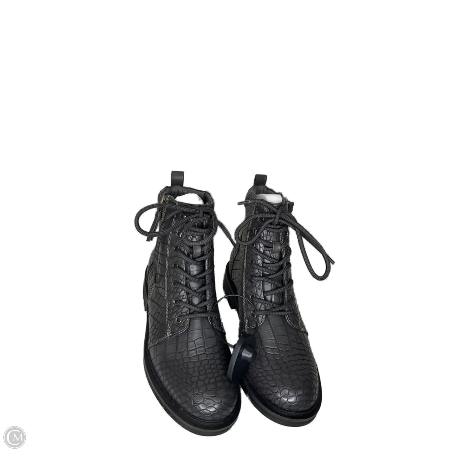 Boots Ankle Flats By Bare Traps In Grey, Size: 7.5