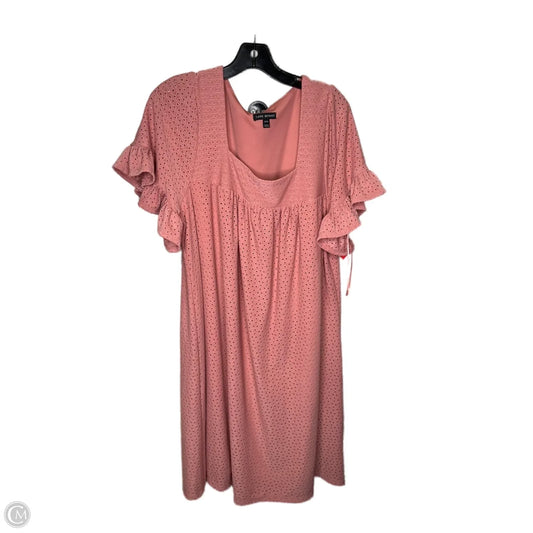 Dress Casual Short By Lane Bryant In Pink, Size: 14