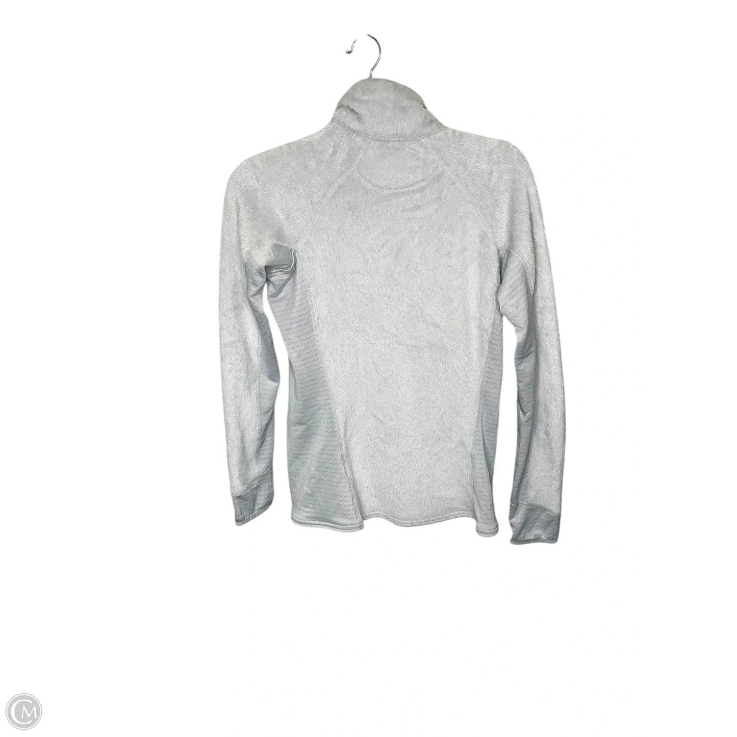 Athletic Jacket By Patagonia In Grey, Size: M