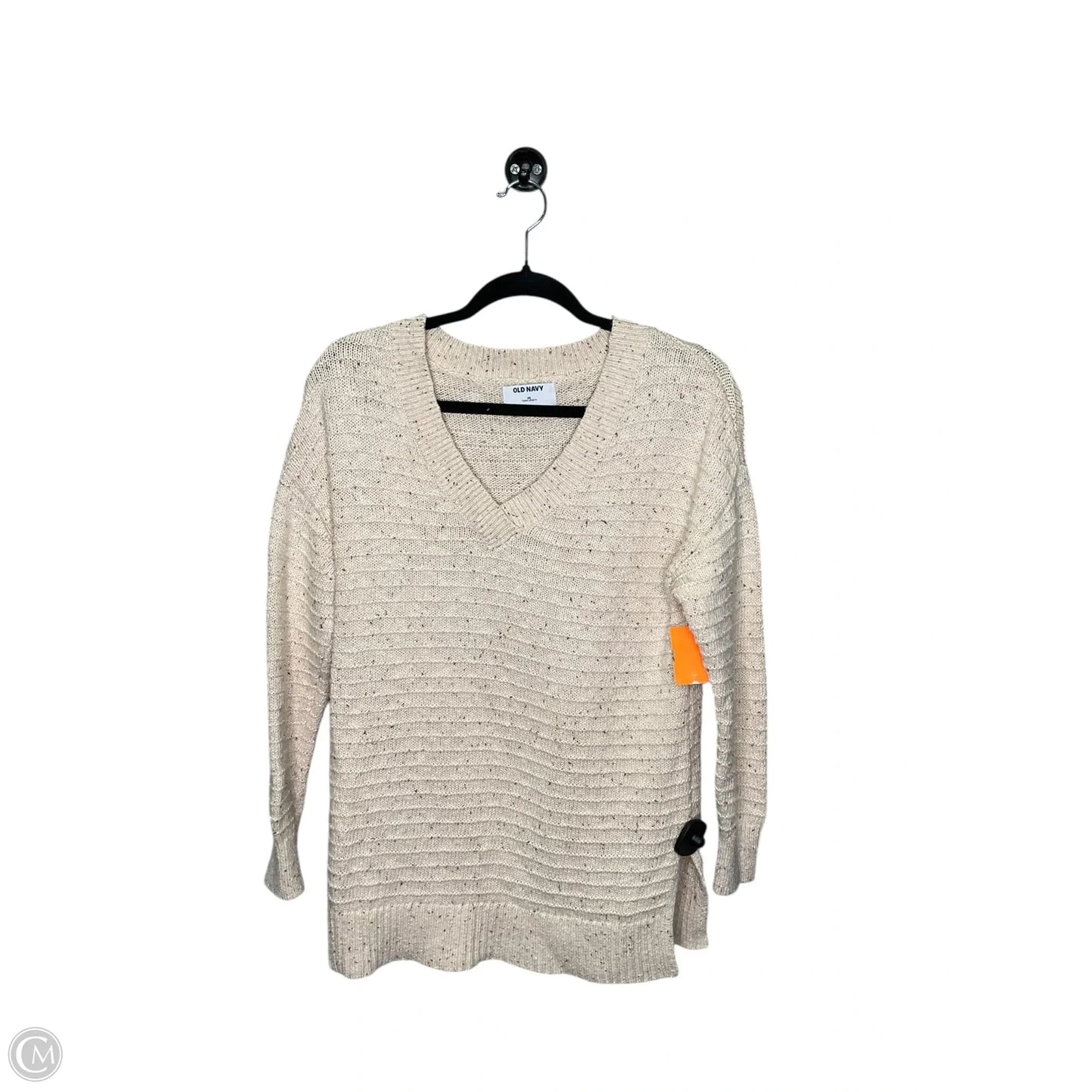 Sweater By Old Navy In Cream, Size: Xs