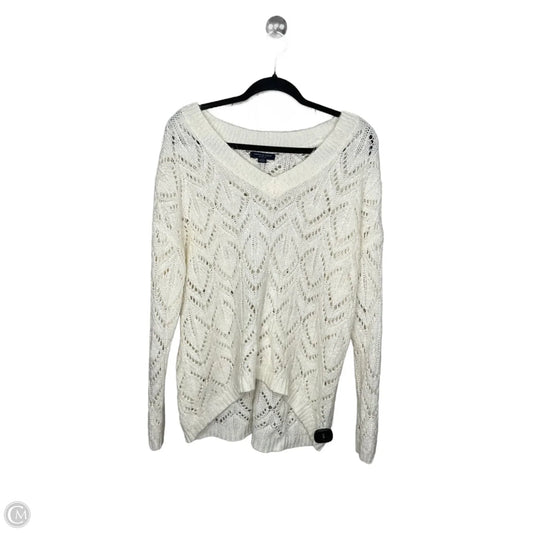 Sweater By American Eagle In Cream, Size: M