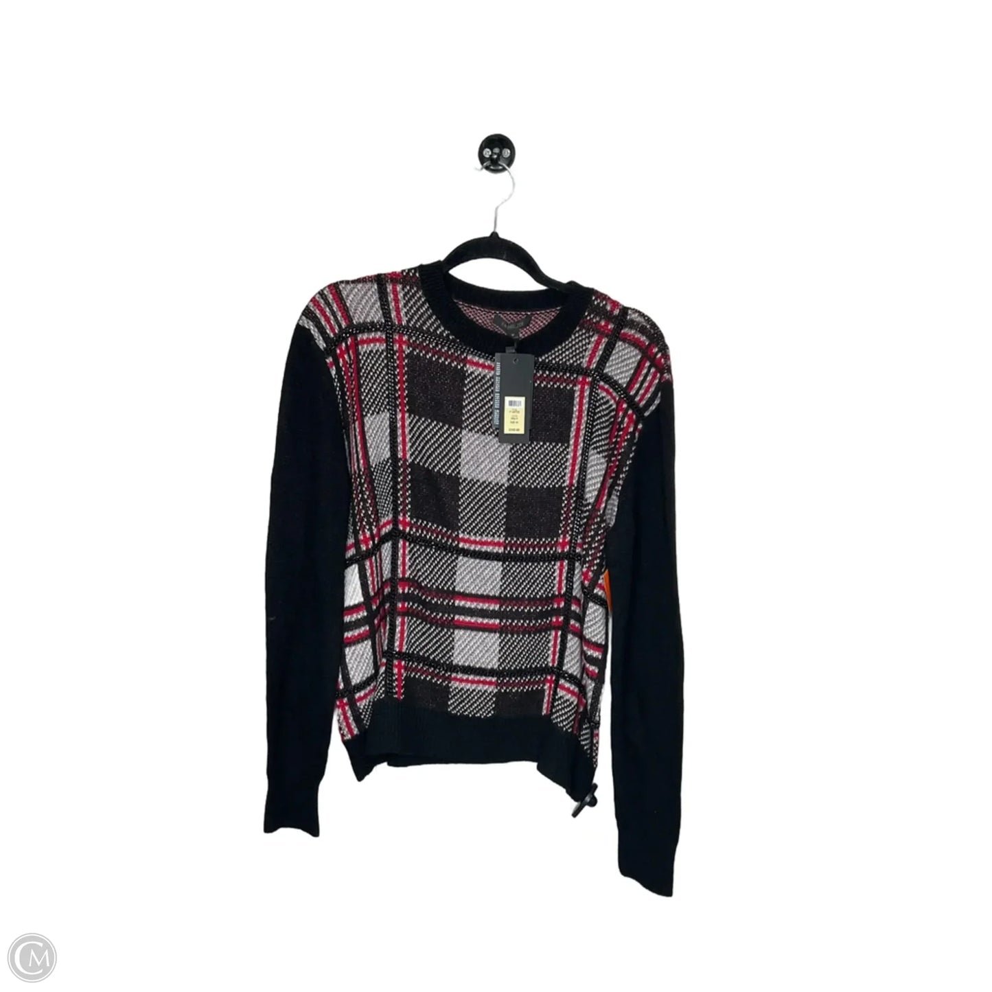 Sweater By Rachel Zoe In Black & Red, Size: M
