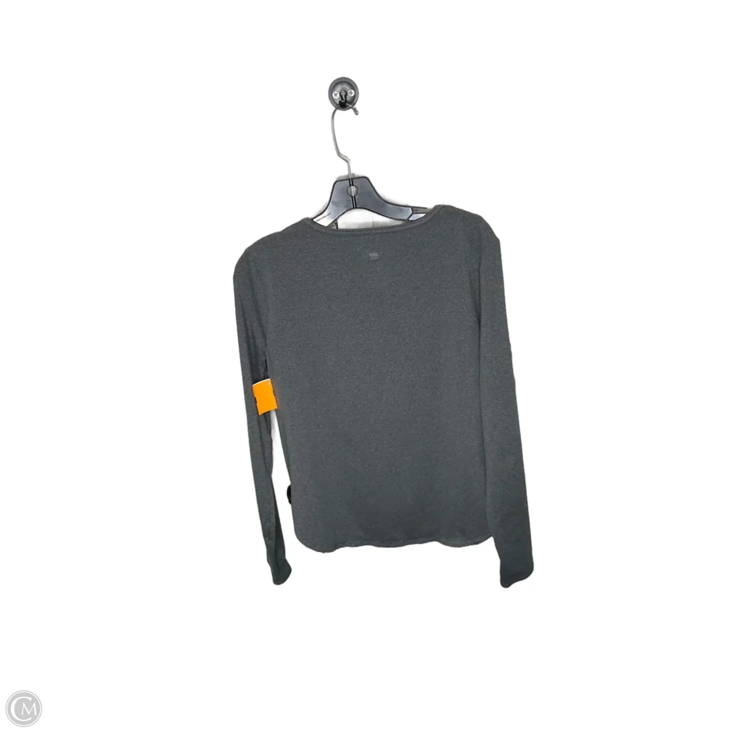 Athletic Top Long Sleeve Crewneck By All In Motion In Grey, Size: L