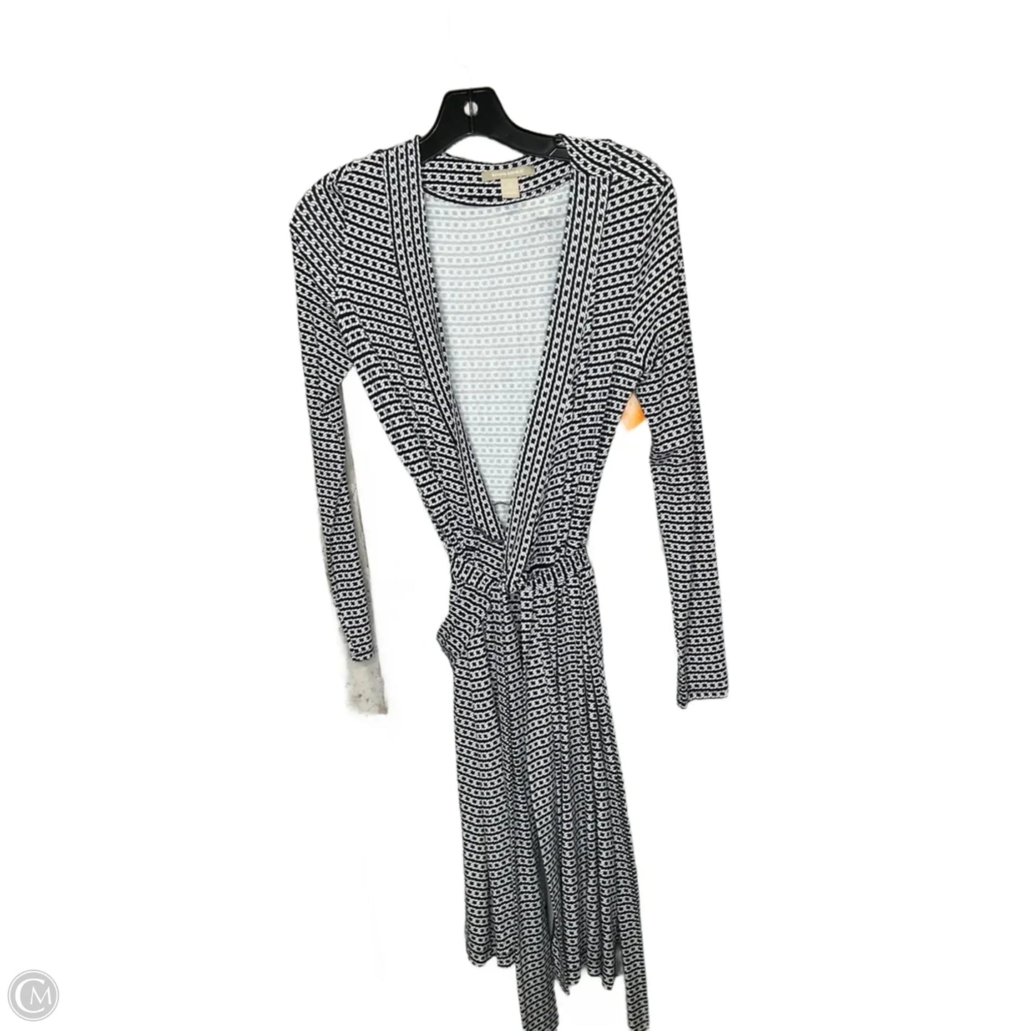 Dress Casual Midi By Banana Republic In Navy, Size: Xs