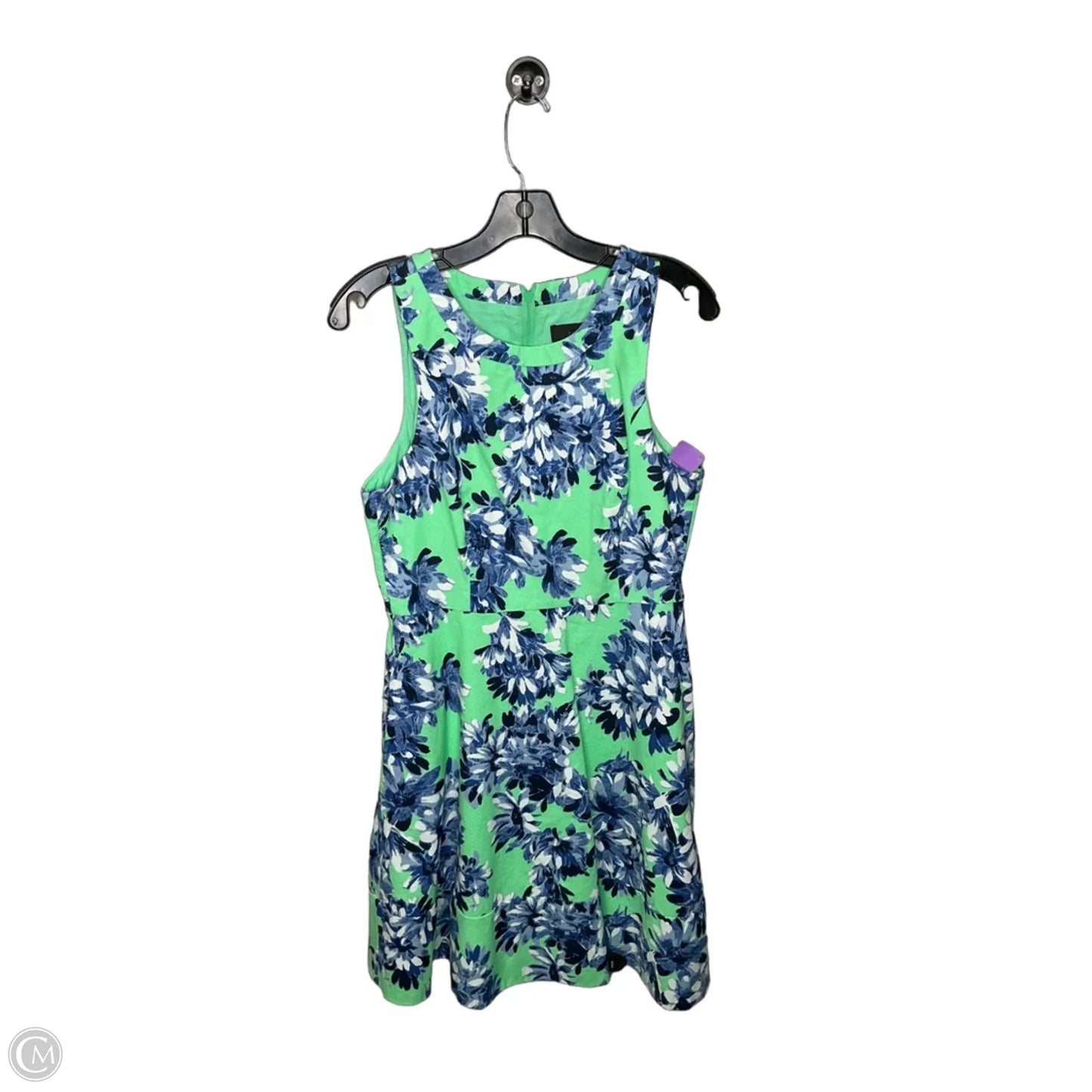 Dress Party Short By J. Crew In Blue & Green, Size: 8