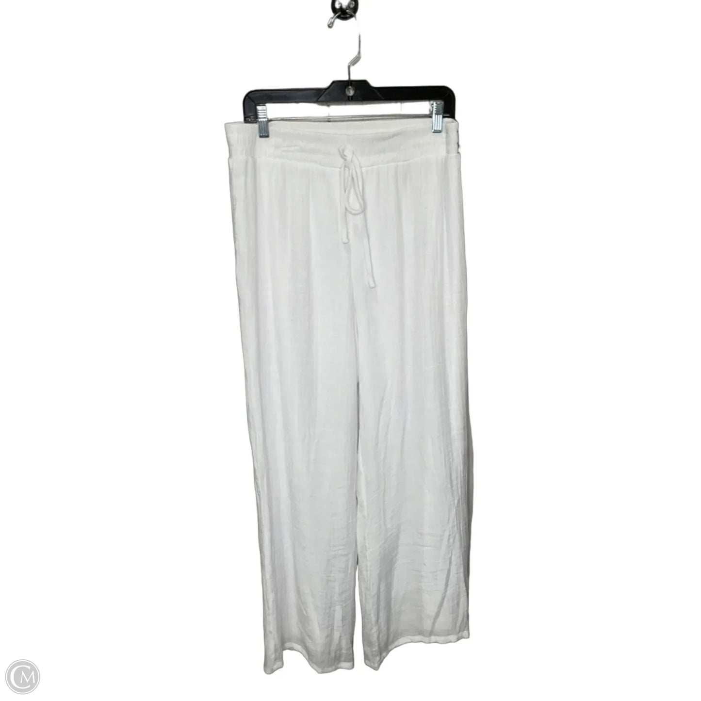 Swimwear Cover-up By Croft And Barrow In White, Size: L
