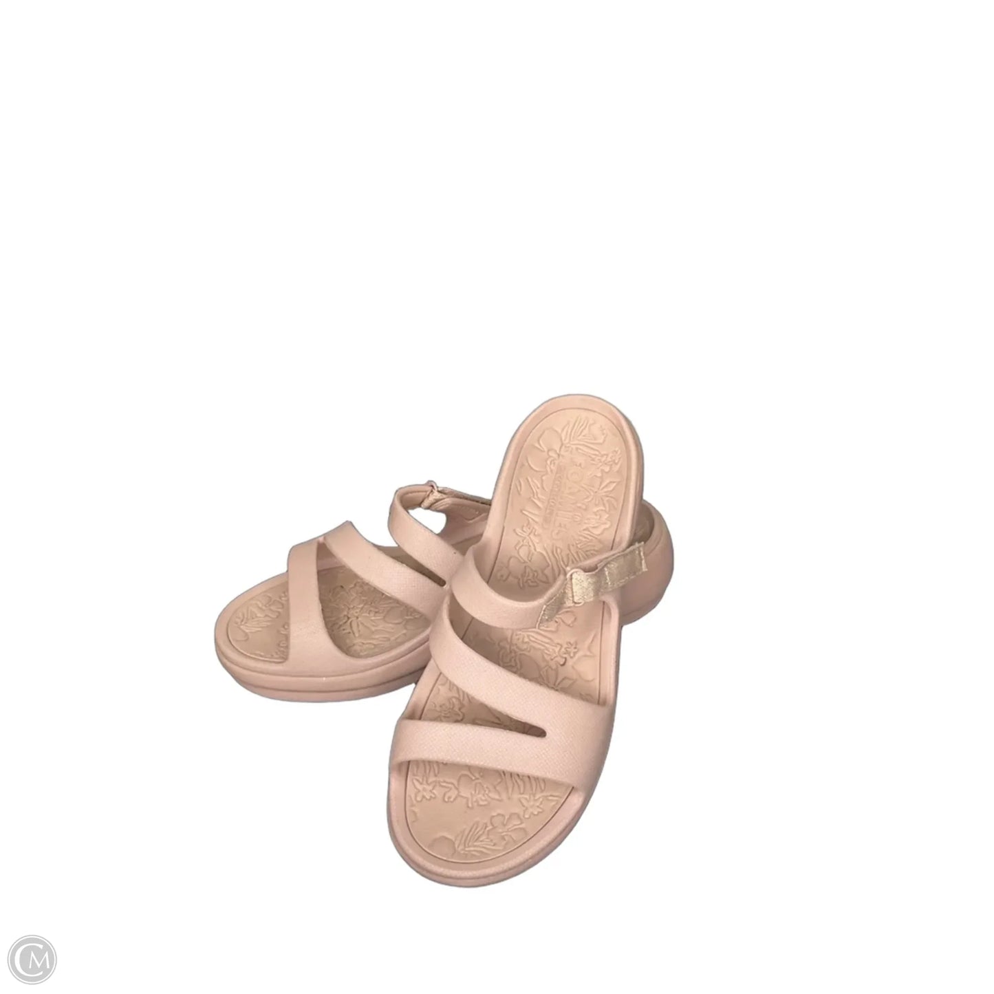 Sandals Flats By Skechers In Pink, Size: 8