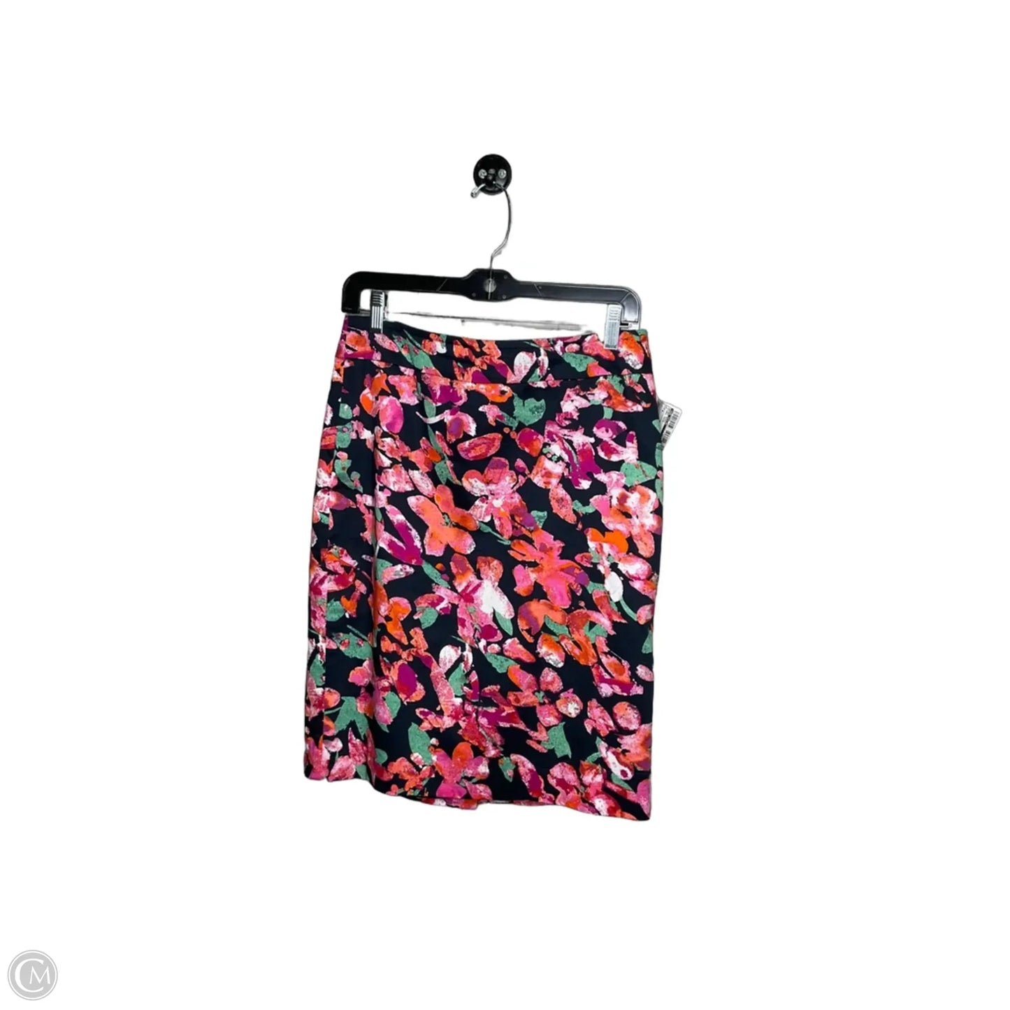Skirt Midi By Ann Taylor In Floral Print, Size: 4