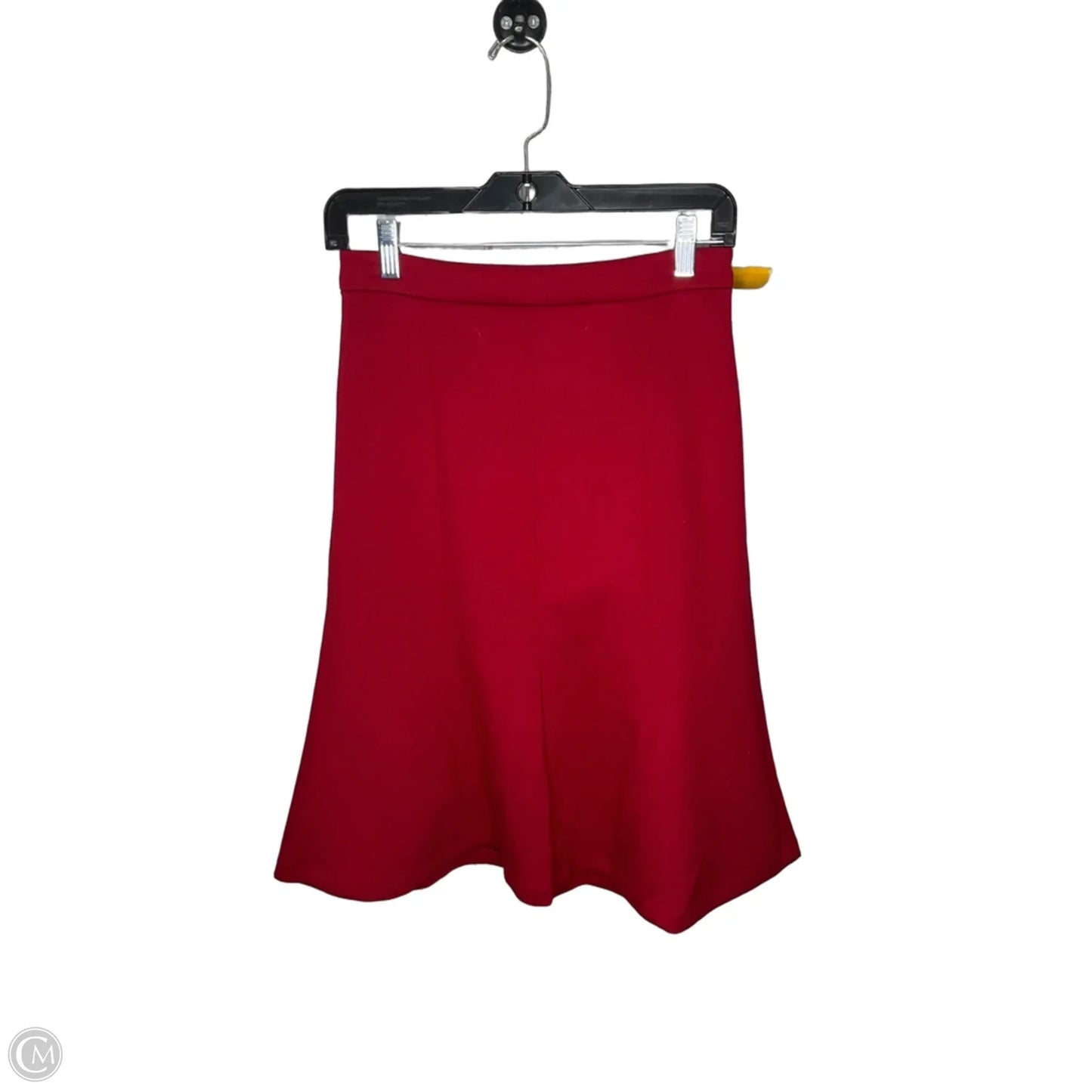 Skirt Midi By Ann Taylor In Red, Size: 2p
