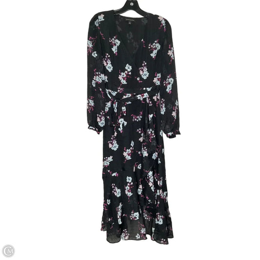 Dress Casual Maxi By Banana Republic In Black, Size: 0
