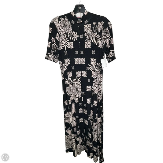 Dress Casual Maxi By Johnny Was In Black, Size: Xs
