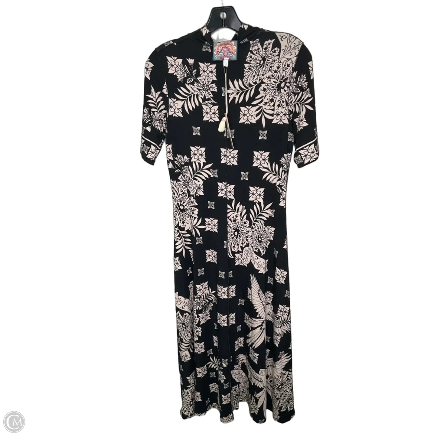Dress Casual Maxi By Johnny Was In Black, Size: Xs