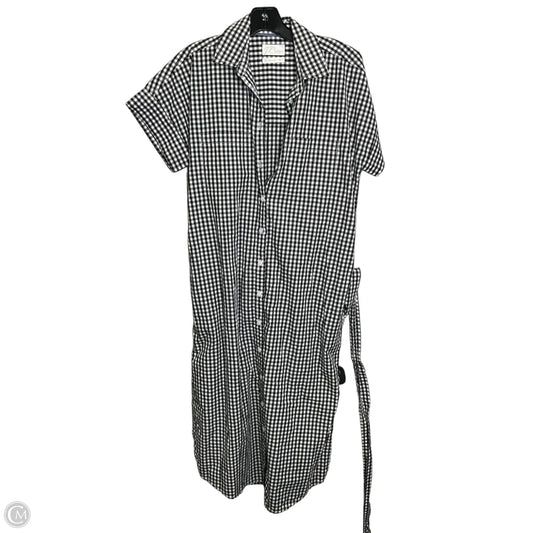 Dress Casual Midi By J. Crew In Checkered Pattern, Size: Xs