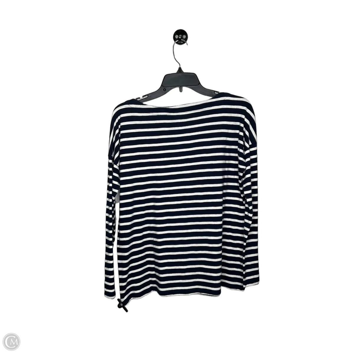 Top Long Sleeve Basic By J. Jill In Striped Pattern, Size: Xs