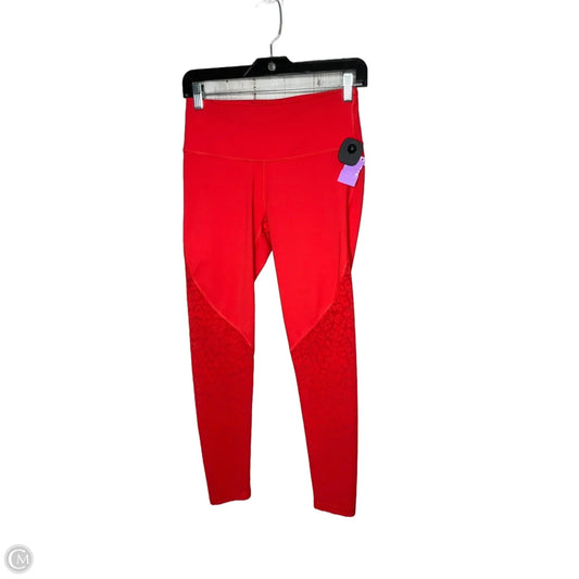 Athletic Capris By Victorias Secret In Red, Size: S