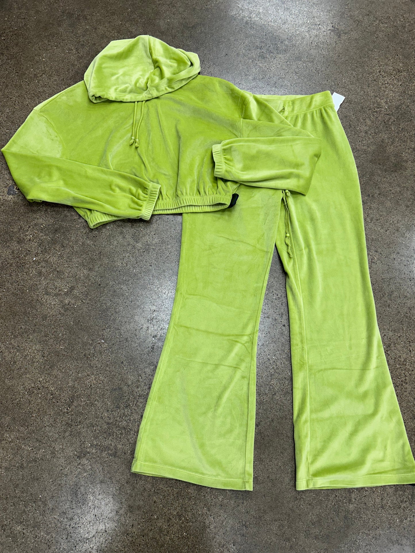 PANTS SET 2PC by DOUBLE ZERO In GREEN, Size: M