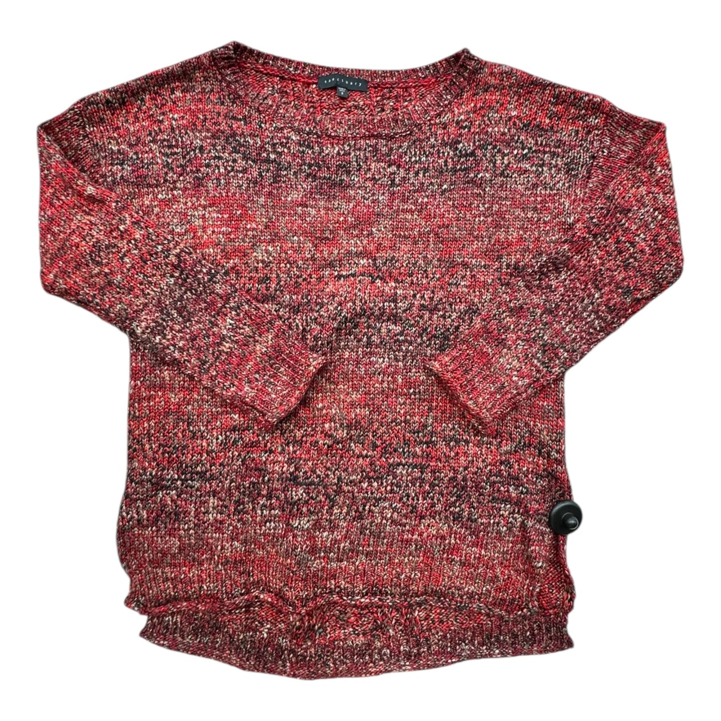 Sweater By Sanctuary In Red & Tan, Size:S