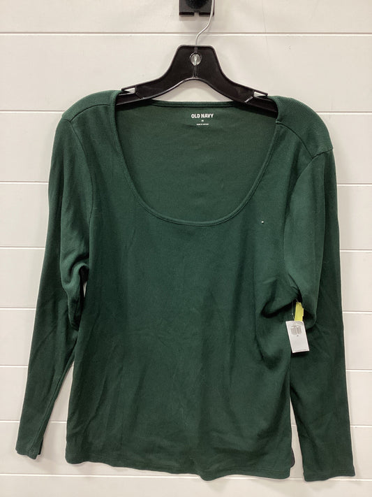 Top Ls By Old Navy In Green, Size:2X