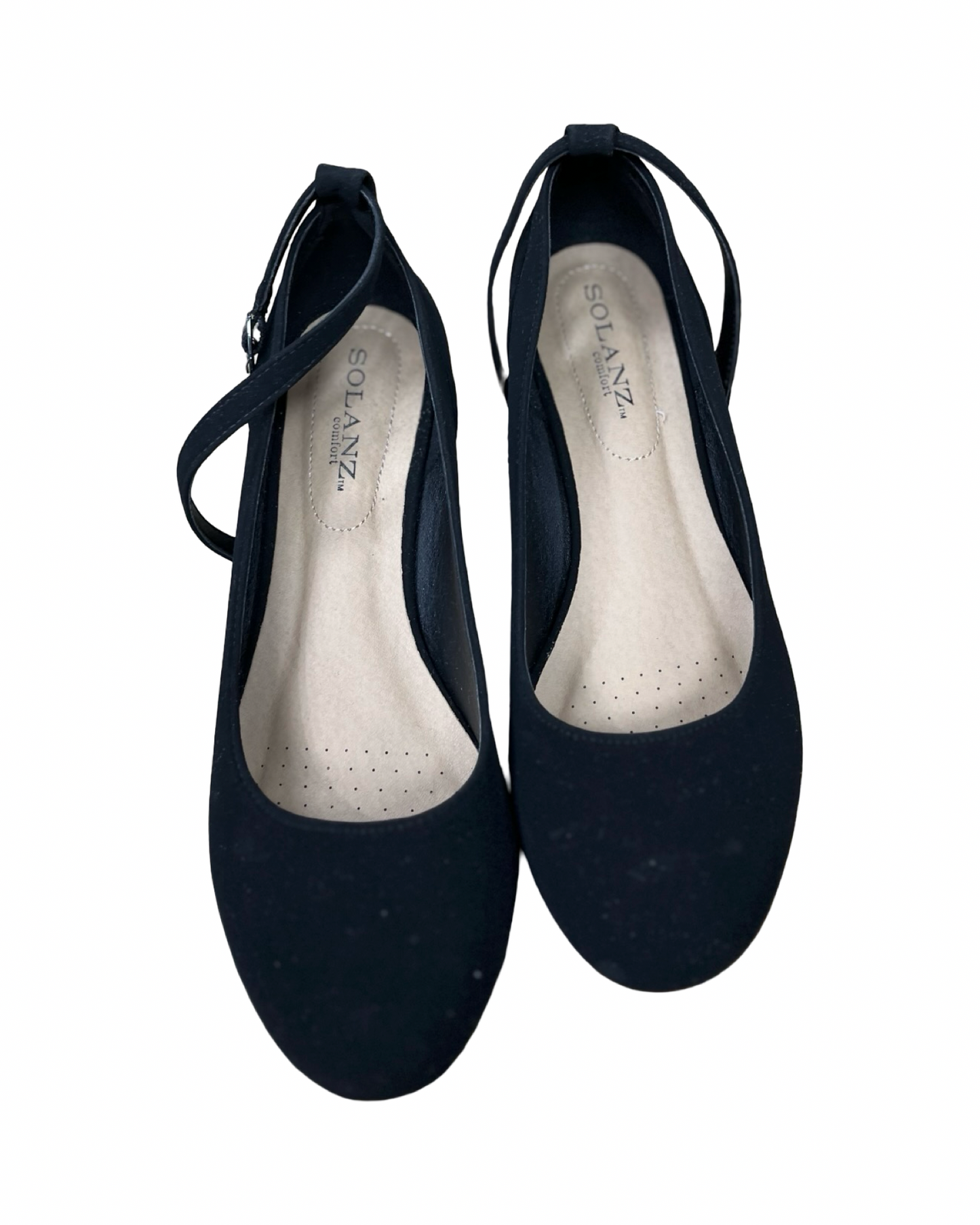Shoes Heels Kitten By Solanz In Black, Size:7