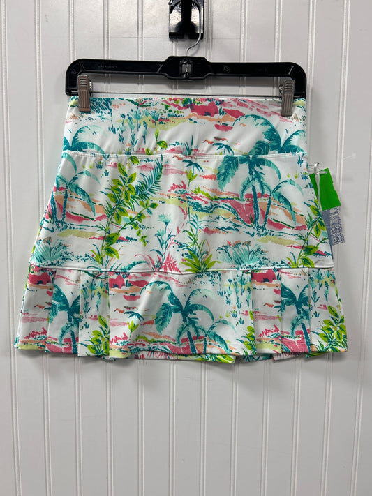 Athletic Skort By Sigrid Olsen In Floral Print, Size:Xs
