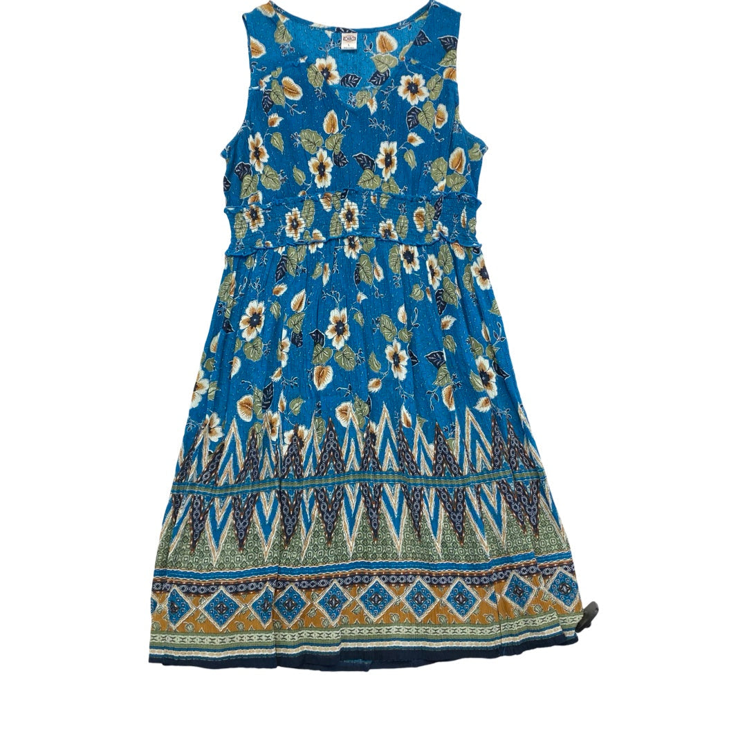 Dress Casual Midi By Bila In Floral Print, Size:L