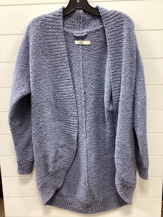 Sweater Cardigan Designer By Ugg In Purple, Size:S